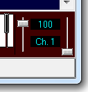 QS Edit Pro MIDI channel slider